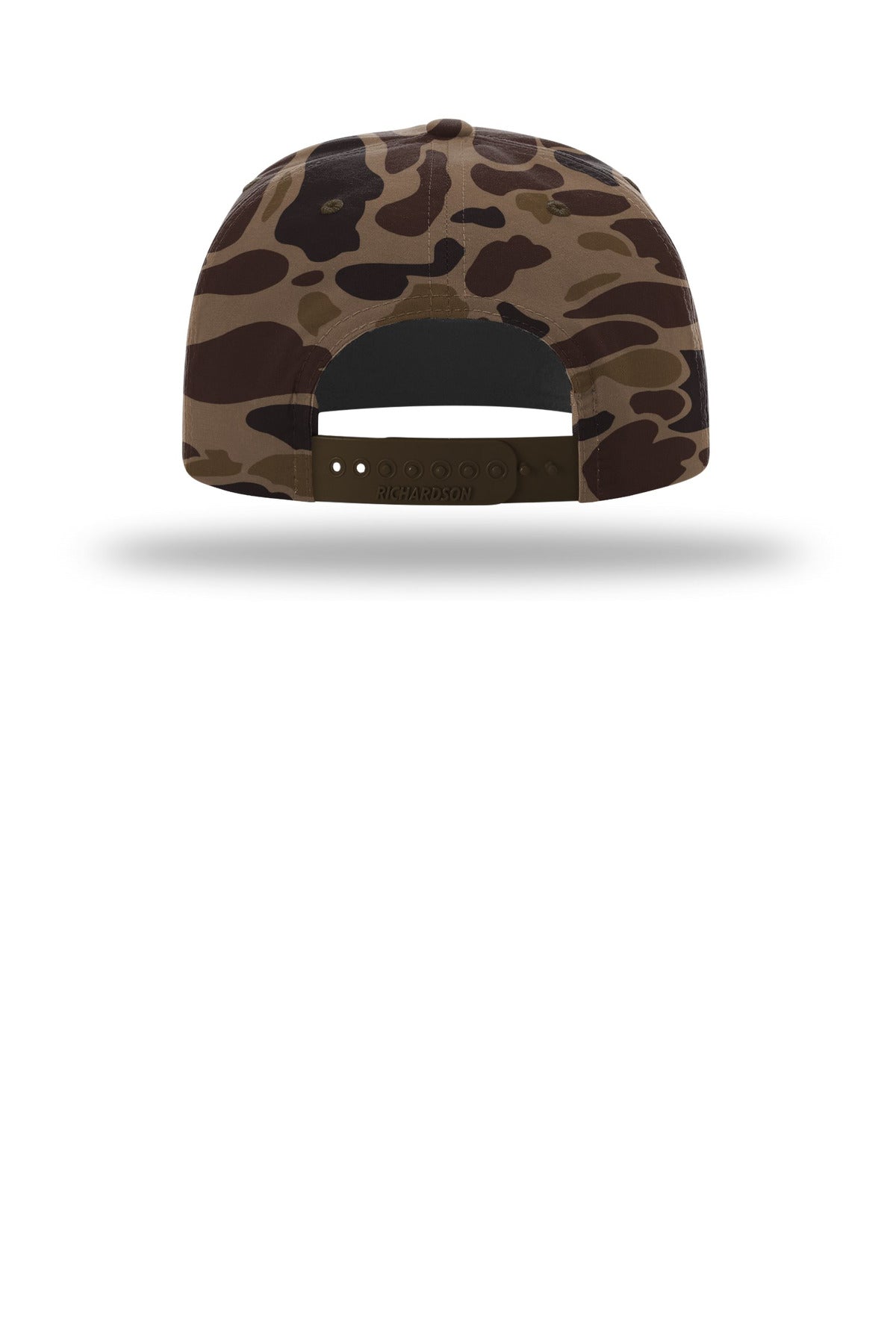 Richardson Printed Umpqua Gramps Cap - Bark Duck Camo/ Brown - flat back