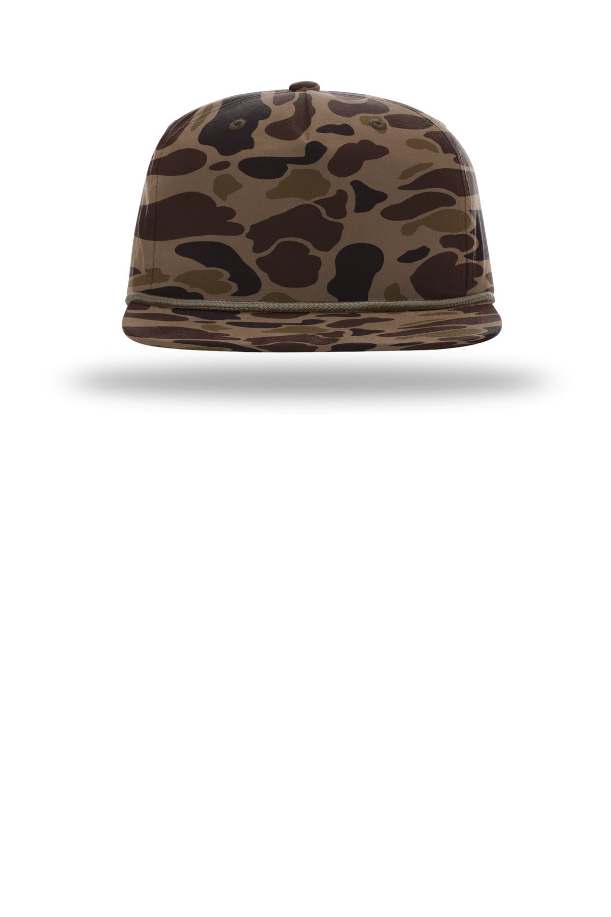 Richardson Printed Umpqua Gramps Cap - Bark Duck Camo/ Brown - flat front