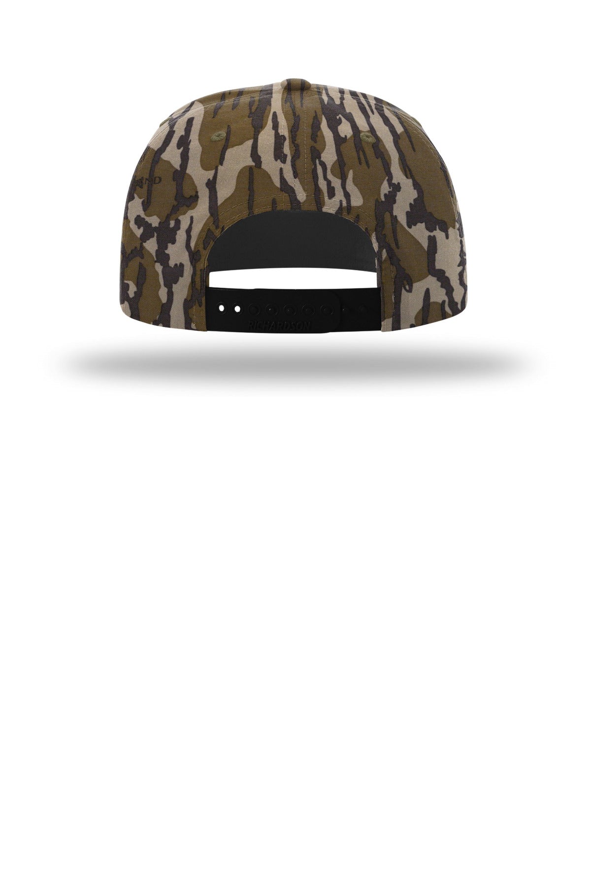 Richardson Printed Umpqua Gramps Cap - Mossy Oak Bottomland/ Black - flat back