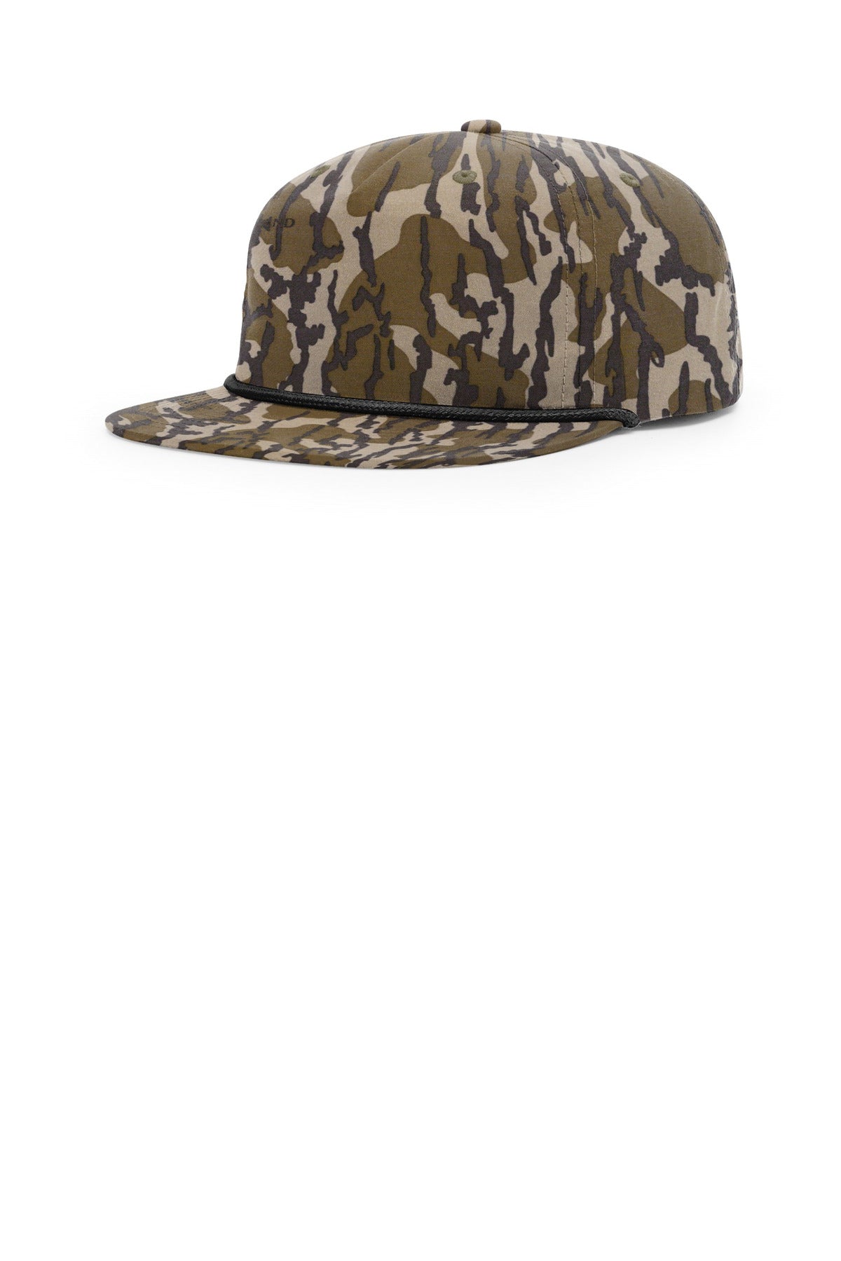 Richardson Printed Umpqua Gramps Cap - Mossy Oak Bottomland/ Black - front
