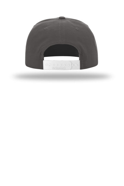 Richardson Umpqua Gramps Cap - Charcoal/ White - flat back
