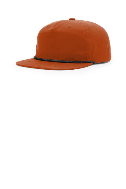 Richardson Umpqua Gramps Cap - Dark Orange/ Black - front