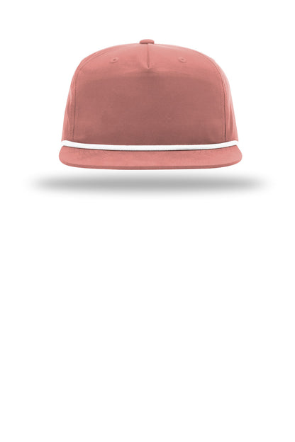 Richardson Umpqua Gramps Cap - Dusty Red/ White - flat front