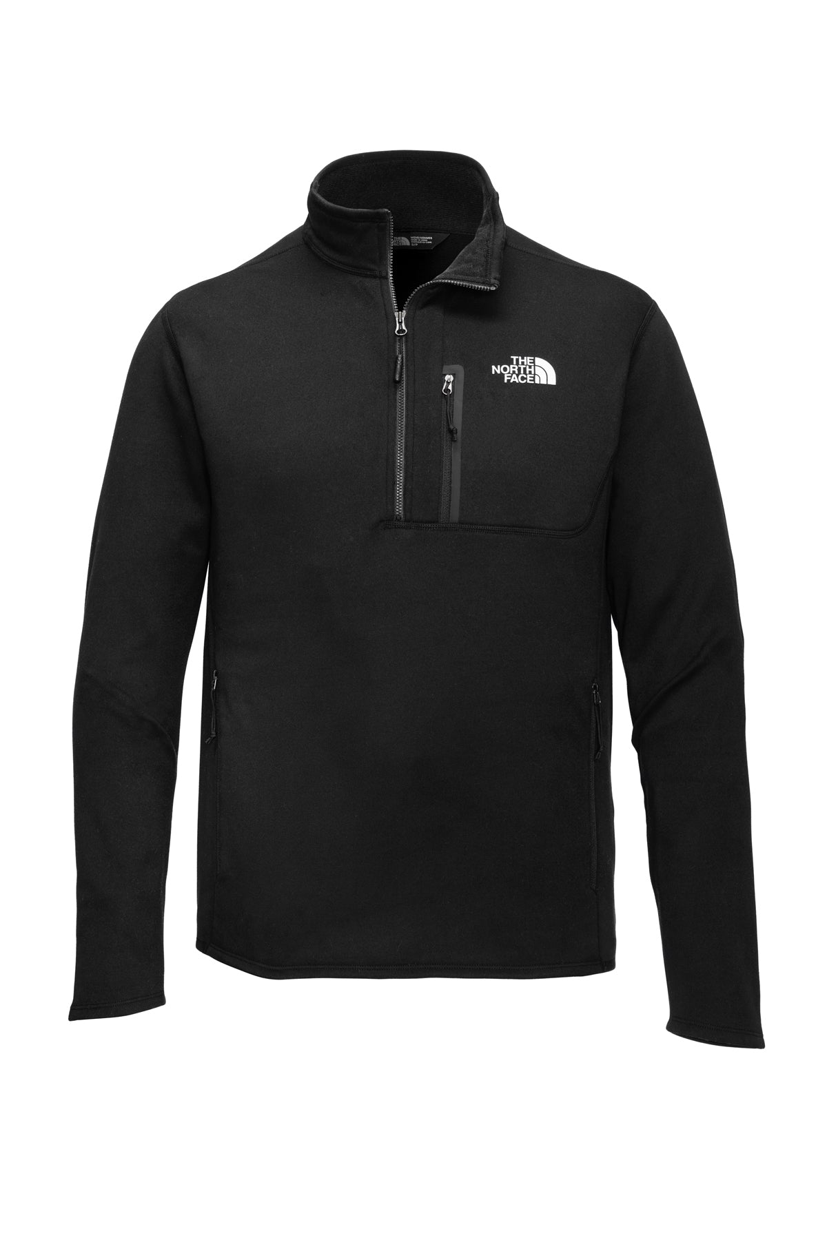 The North Face Skyline 1/2-Zip Fleece in TNF Black, front flat