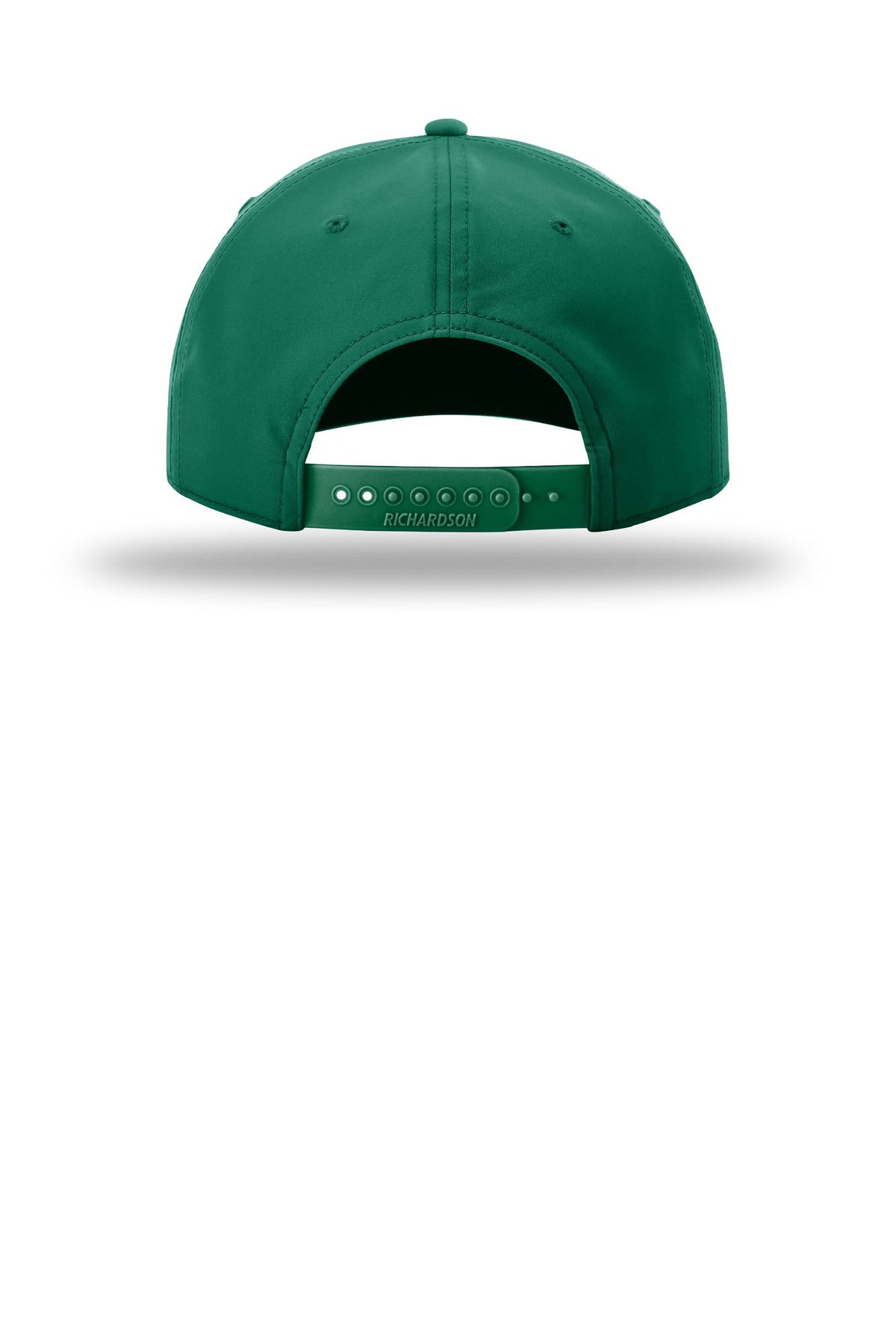 Richardson 5-Panel Classic Rope Cap - Kelly/ White - back