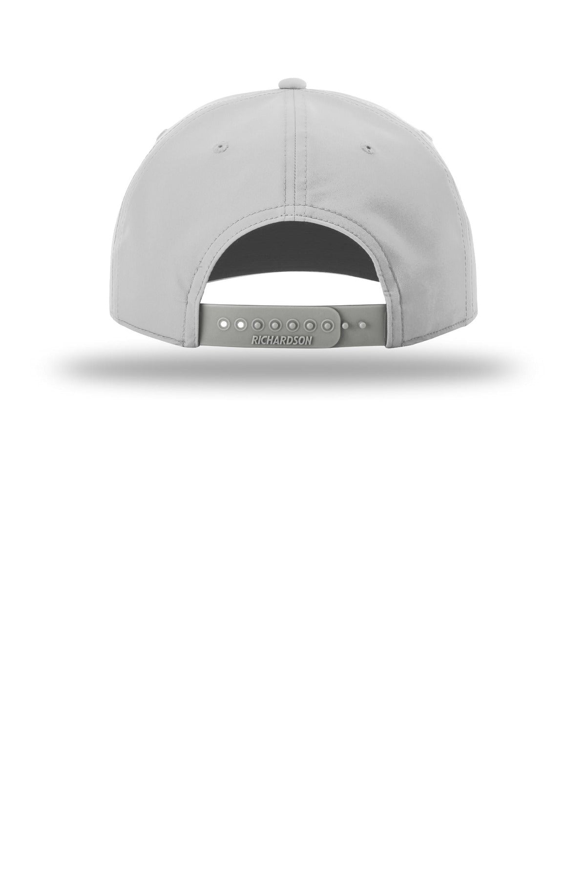 Richardson 5-Panel Classic Rope Cap - Light Grey/ Black - back