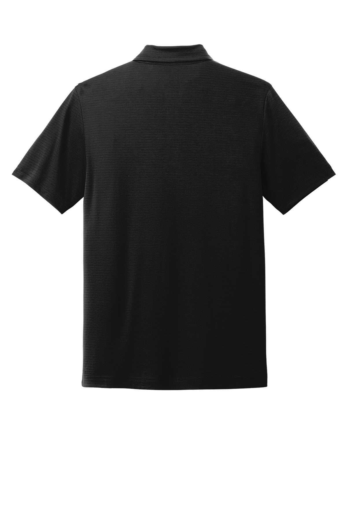 TravisMathew Bayfront Solid Polo in Black, back flat