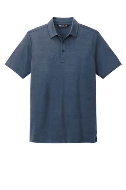 TravisMathew Bayfront Solid Polo in Insignia Blue, front flat
