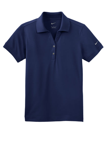 Nike Women's Dri-FIT Classic Polo - Midnight Navy - flat front