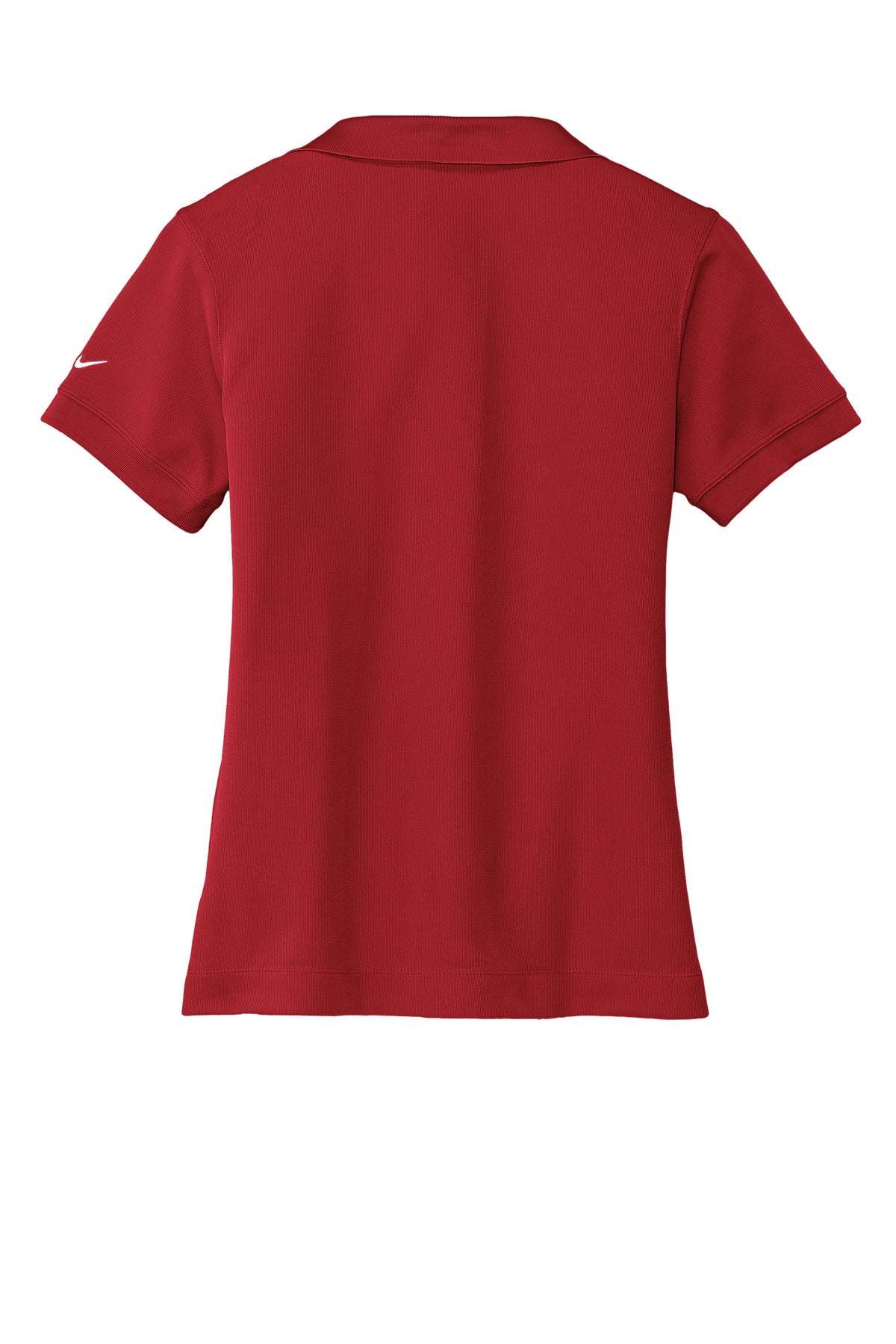 Nike Women's Dri-FIT Classic Polo - Varsity Red - flat back