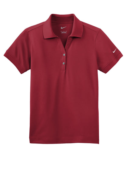 Nike Women's Dri-FIT Classic Polo - Varsity Red - flat front