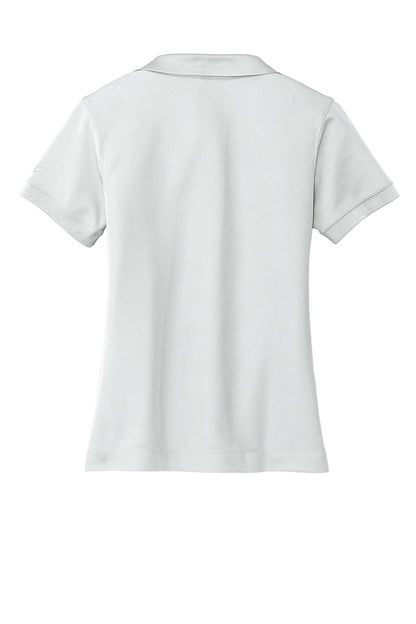 Nike Women's Dri-FIT Classic Polo - White - flat back