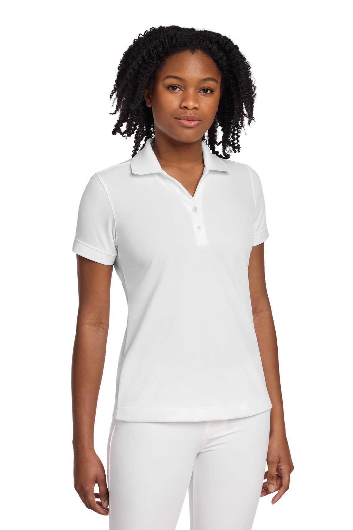 Nike Women's Dri-FIT Classic Polo - White - front