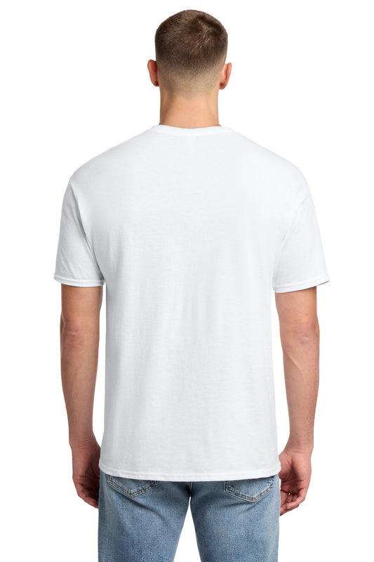 Jerzees Dri-Power 50/50 Cotton/Poly T-Shirt - White - back