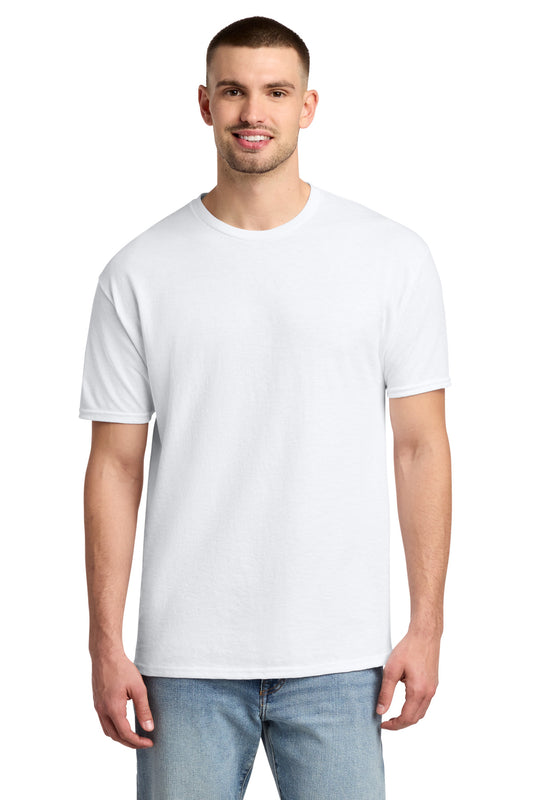 Jerzees Dri-Power 50/50 Cotton/Poly T-Shirt - White - front