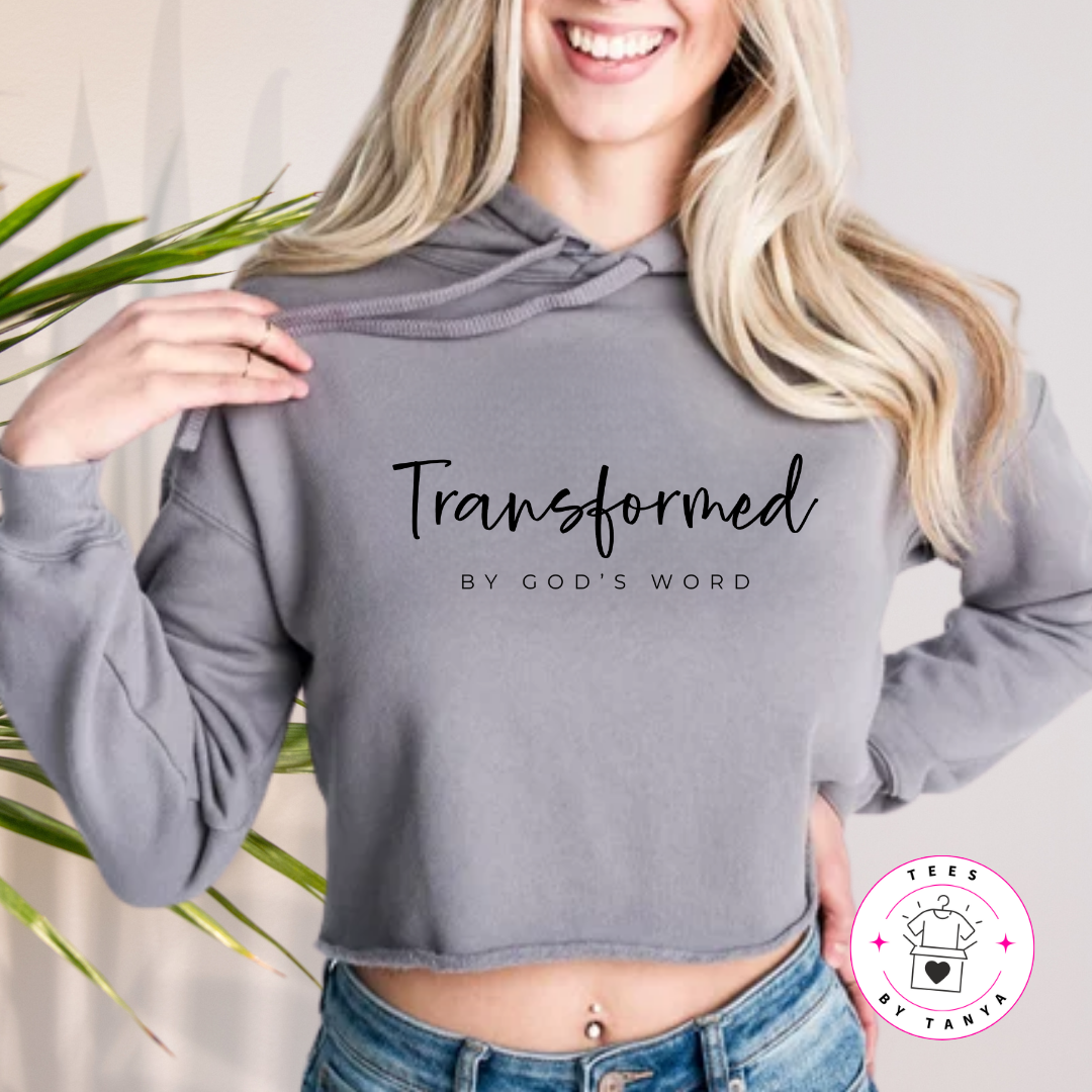 Transformed by God's Word Shirt