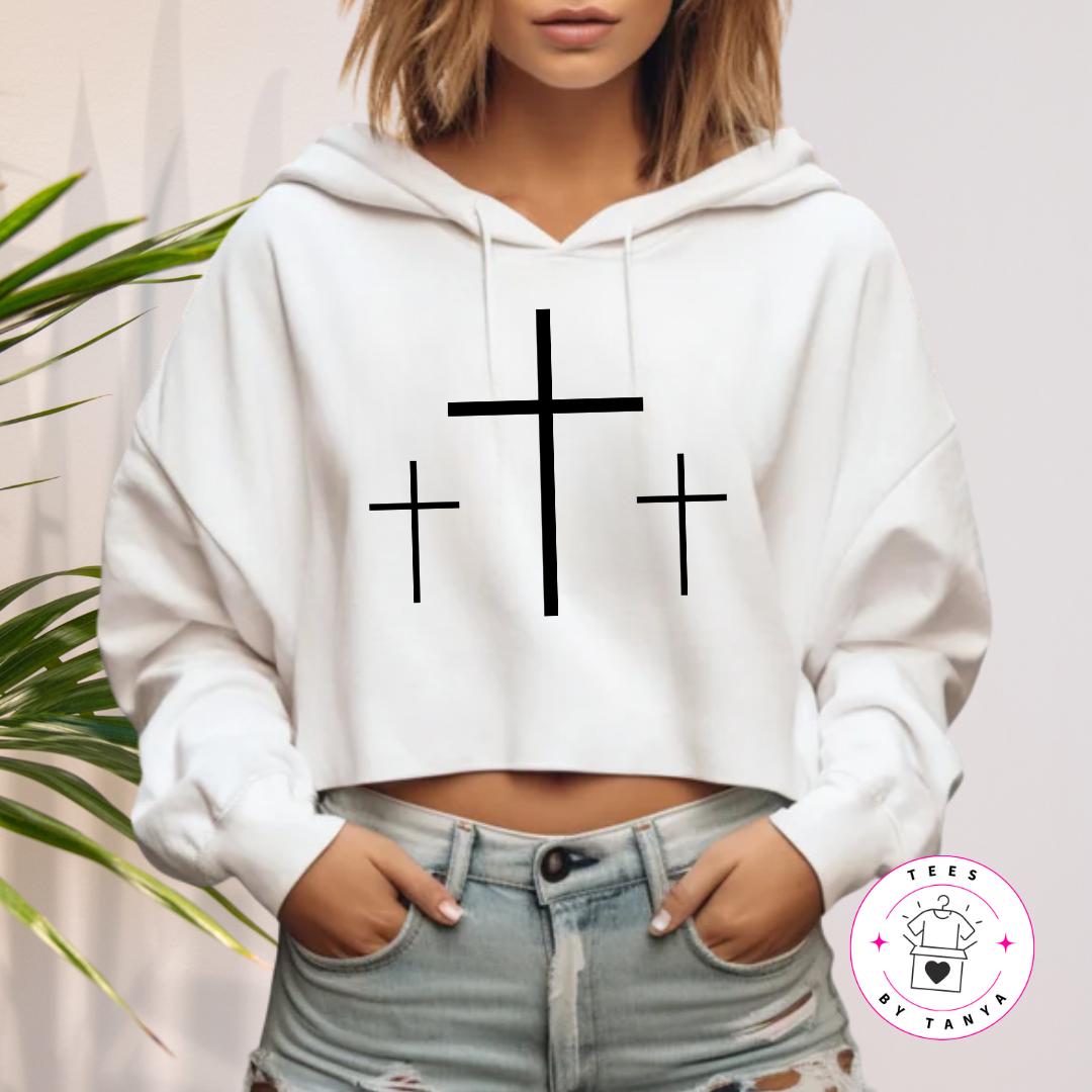 Three Crosses Christian Shirt