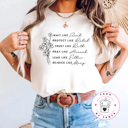 Women of the Bible Shirt