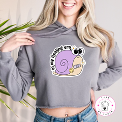 Mental Health Awareness Tee – In My Healing Era Snail Shirt
