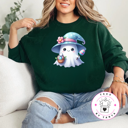 Happy Cute Ghost Easter Shirt