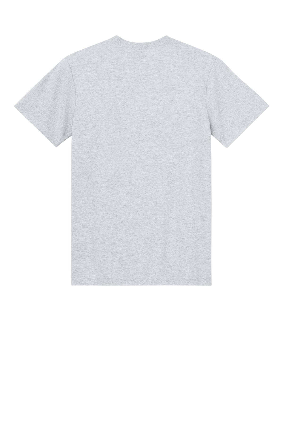 Gildan Light Cotton Tee - Ash Grey - flat back
