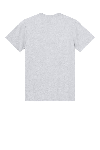 Gildan Light Cotton Tee - Ash Grey - flat back