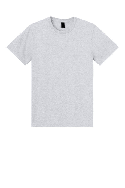 Gildan Light Cotton Tee - Ash Grey - flat front