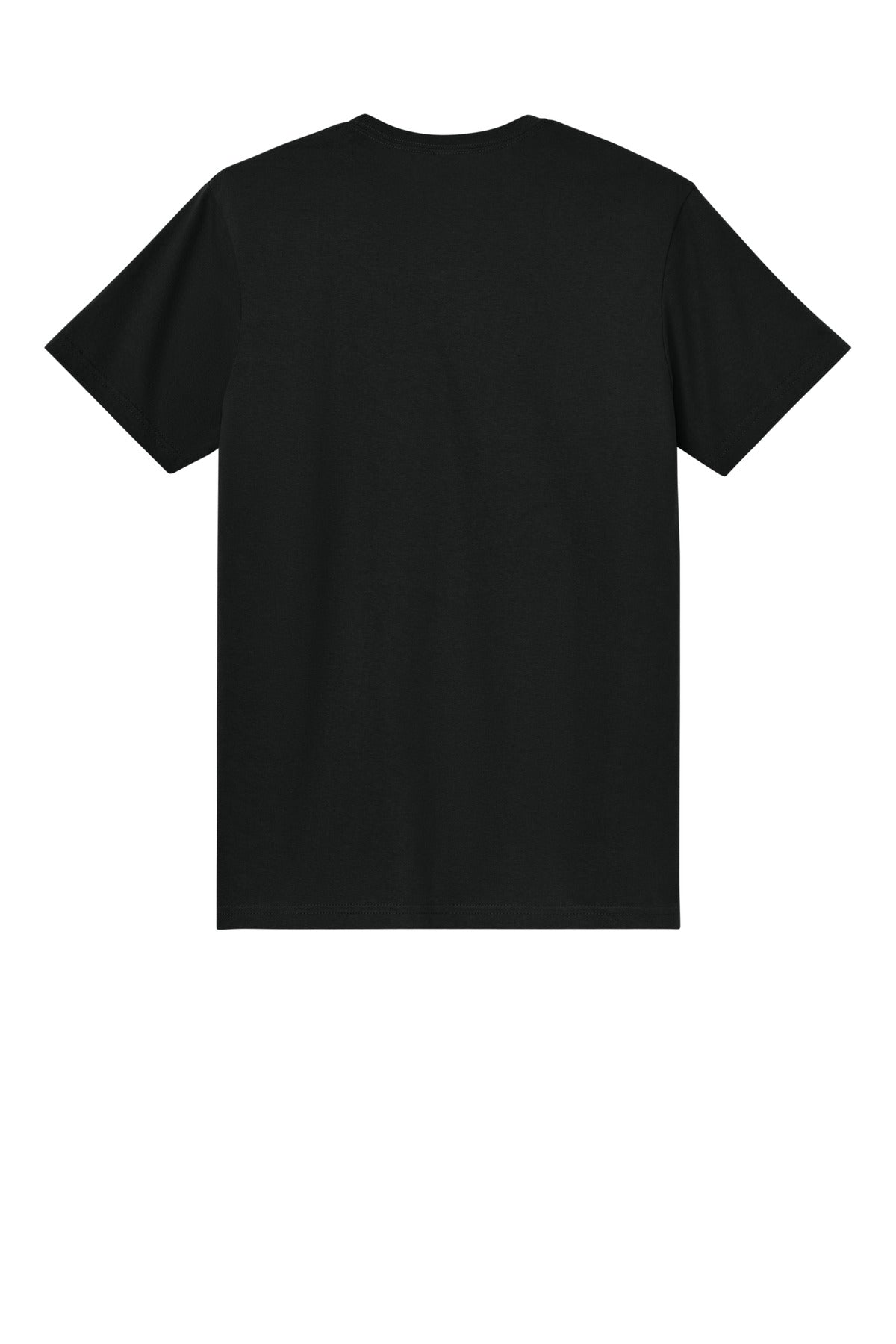Gildan Light Cotton Tee - Black - flat back
