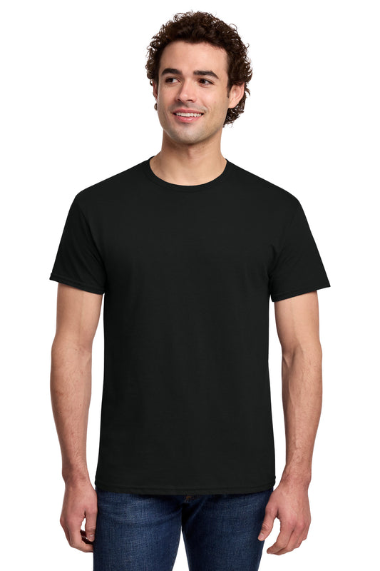 Gildan Light Cotton Tee - Black - front