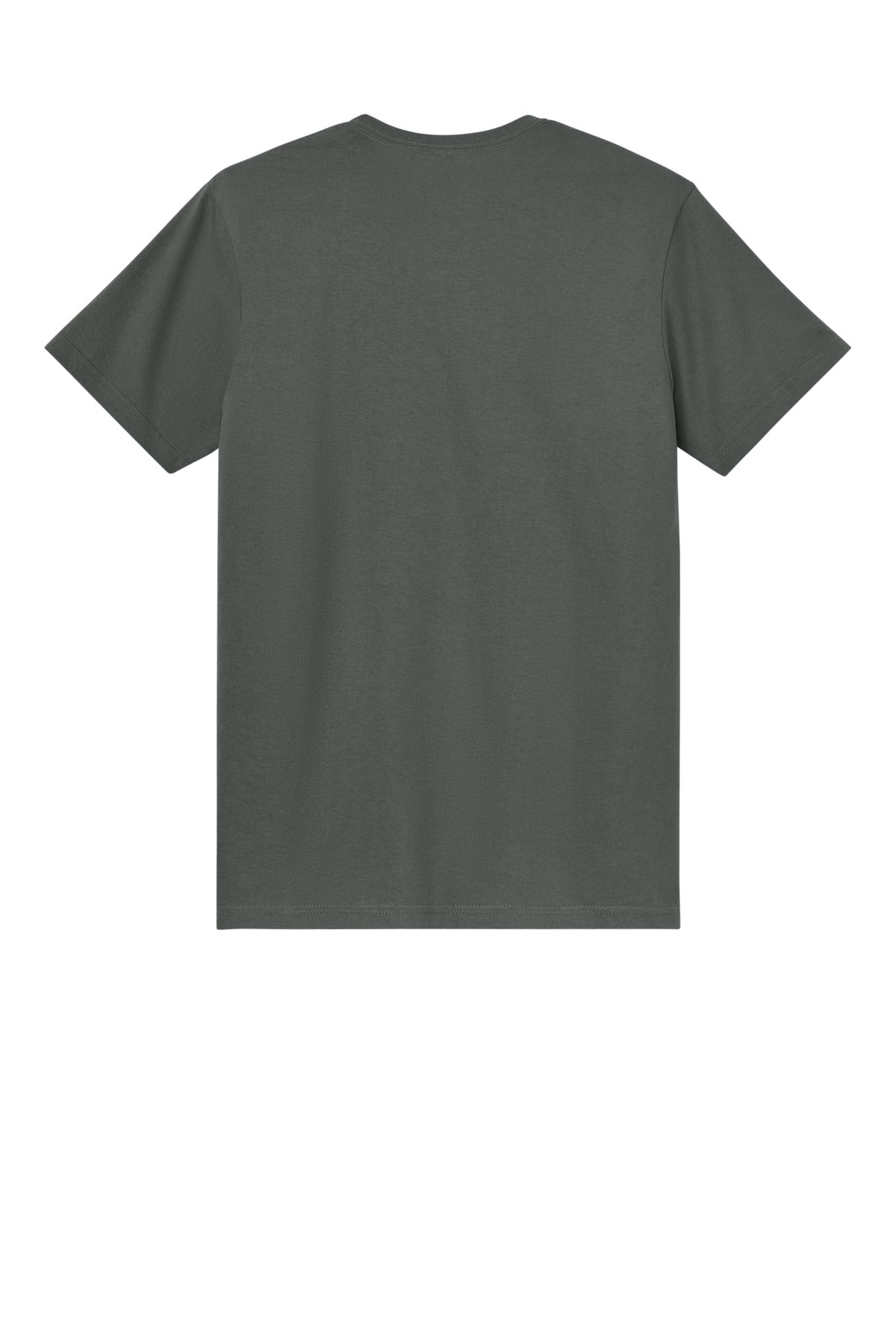 Gildan Light Cotton Tee - Charcoal - flat back
