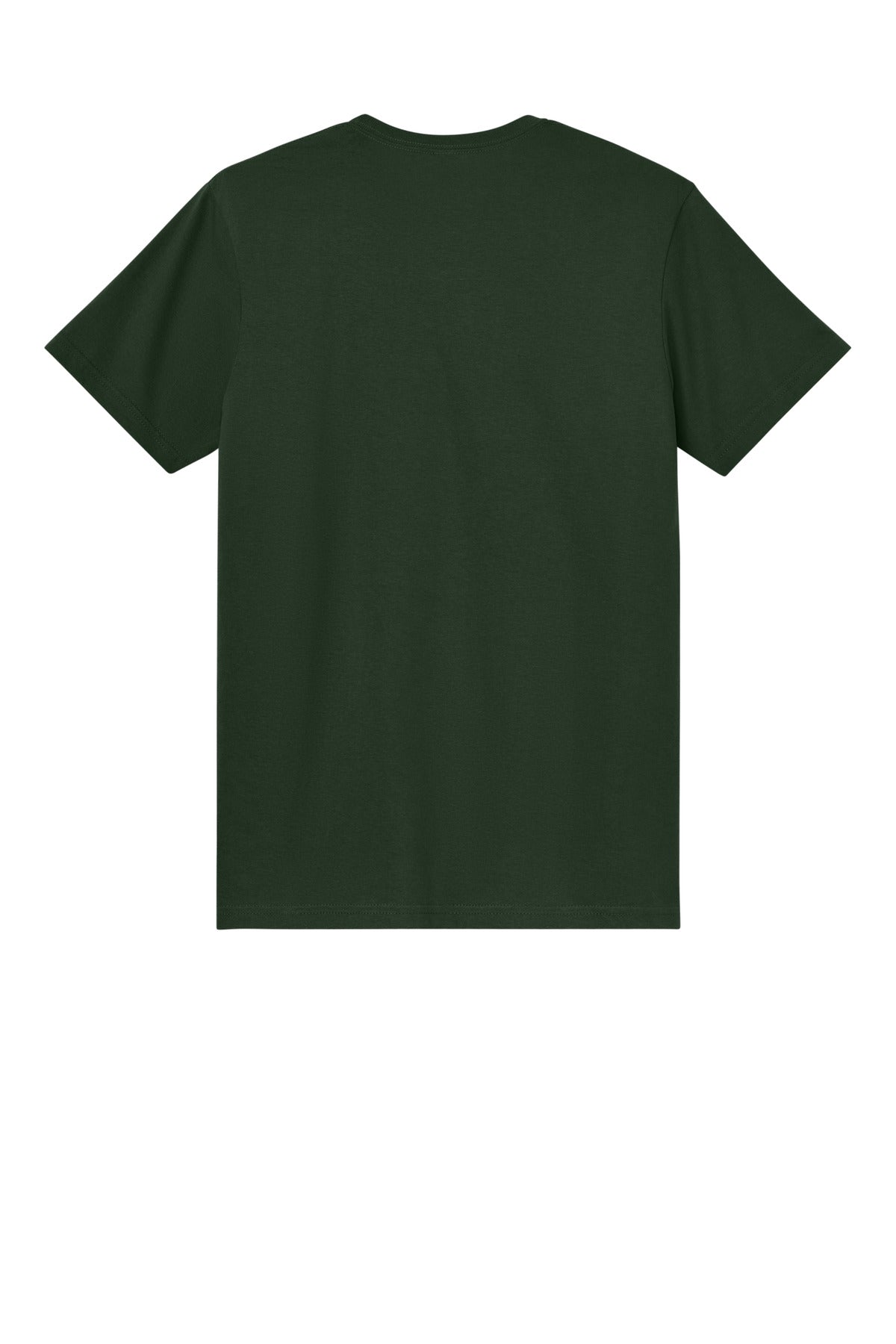 Gildan Light Cotton Tee - Forest Green - flat back