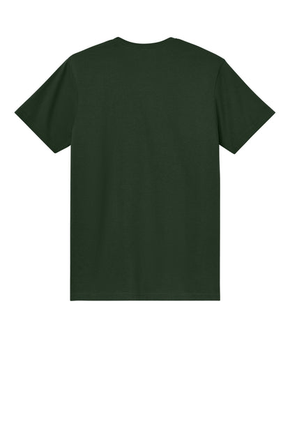 Gildan Light Cotton Tee - Forest Green - flat back