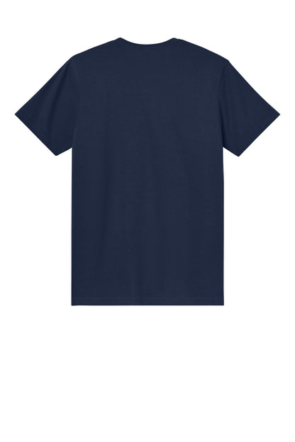 Gildan Light Cotton Tee - Navy - flat back
