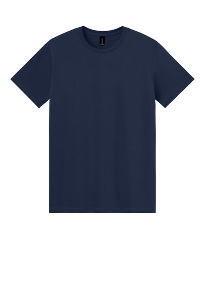 Gildan Light Cotton Tee - Navy - flat front