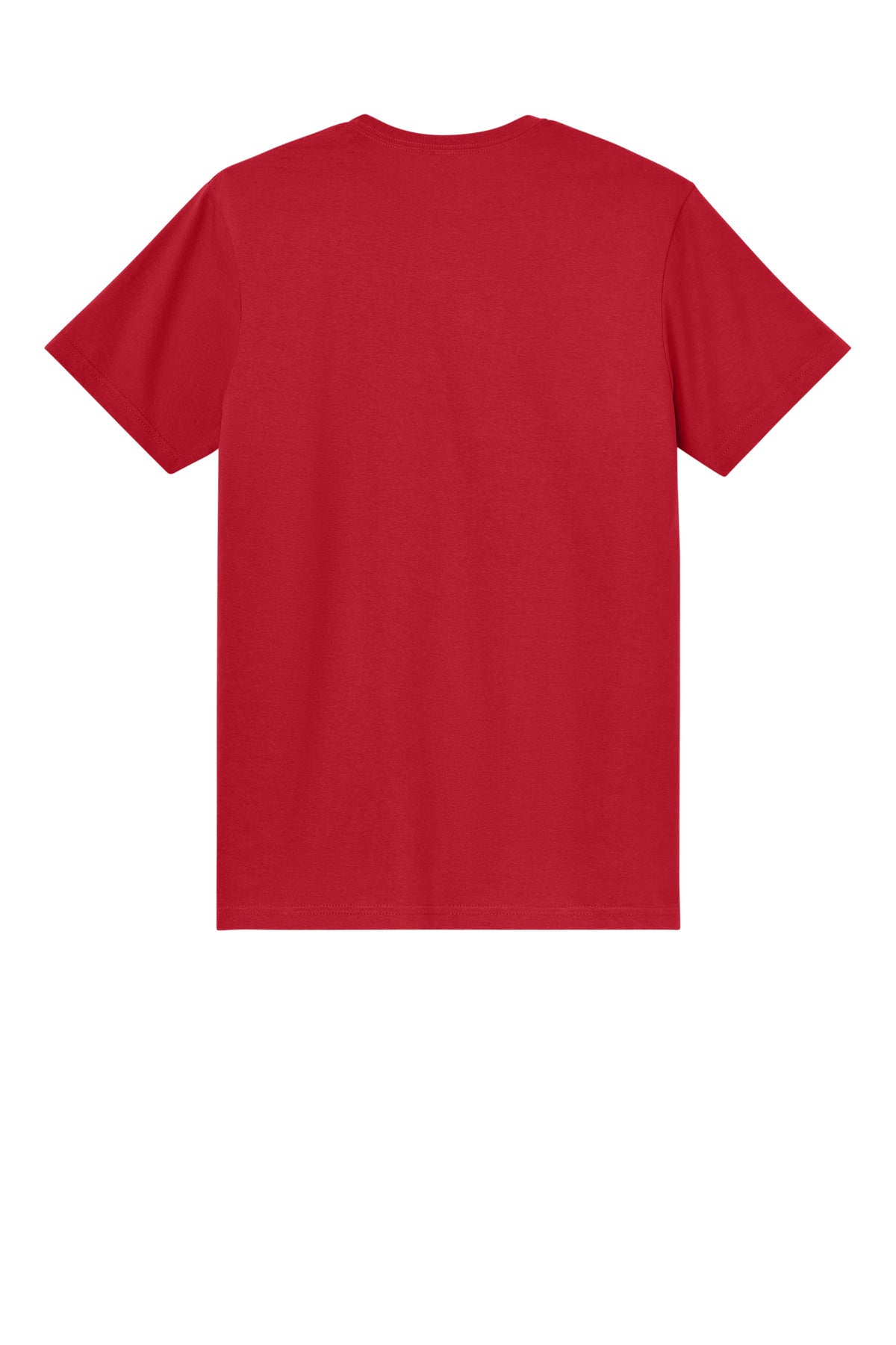 Gildan Light Cotton Tee - Red - flat back