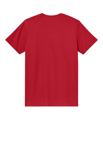 Gildan Light Cotton Tee - Red - flat back