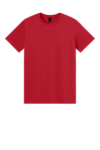 Gildan Light Cotton Tee - Red - flat front