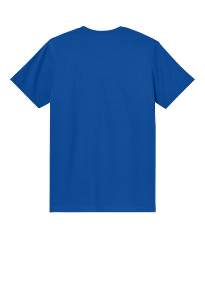 Gildan Light Cotton Tee - Royal - flat back