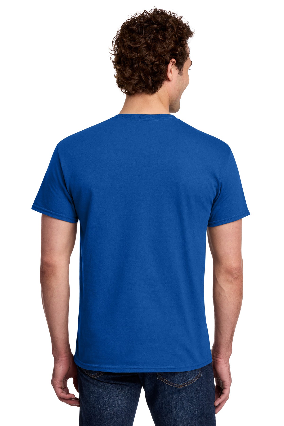 Gildan Light Cotton Tee - Royal - back