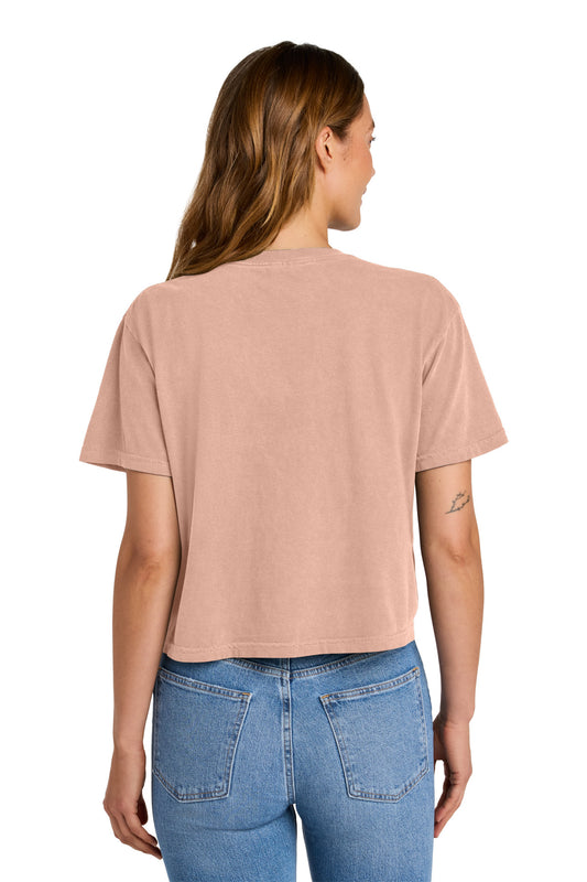 Comfort Colors Women's Heavyweight Boxy Tee - Peachy - back