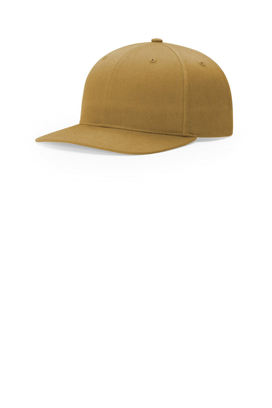 Richardson Solid Twill Trucker - Amber Gold - front