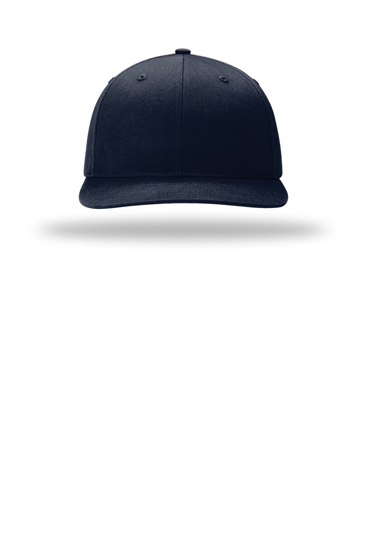 Richardson Solid Twill Trucker - Navy - flat front