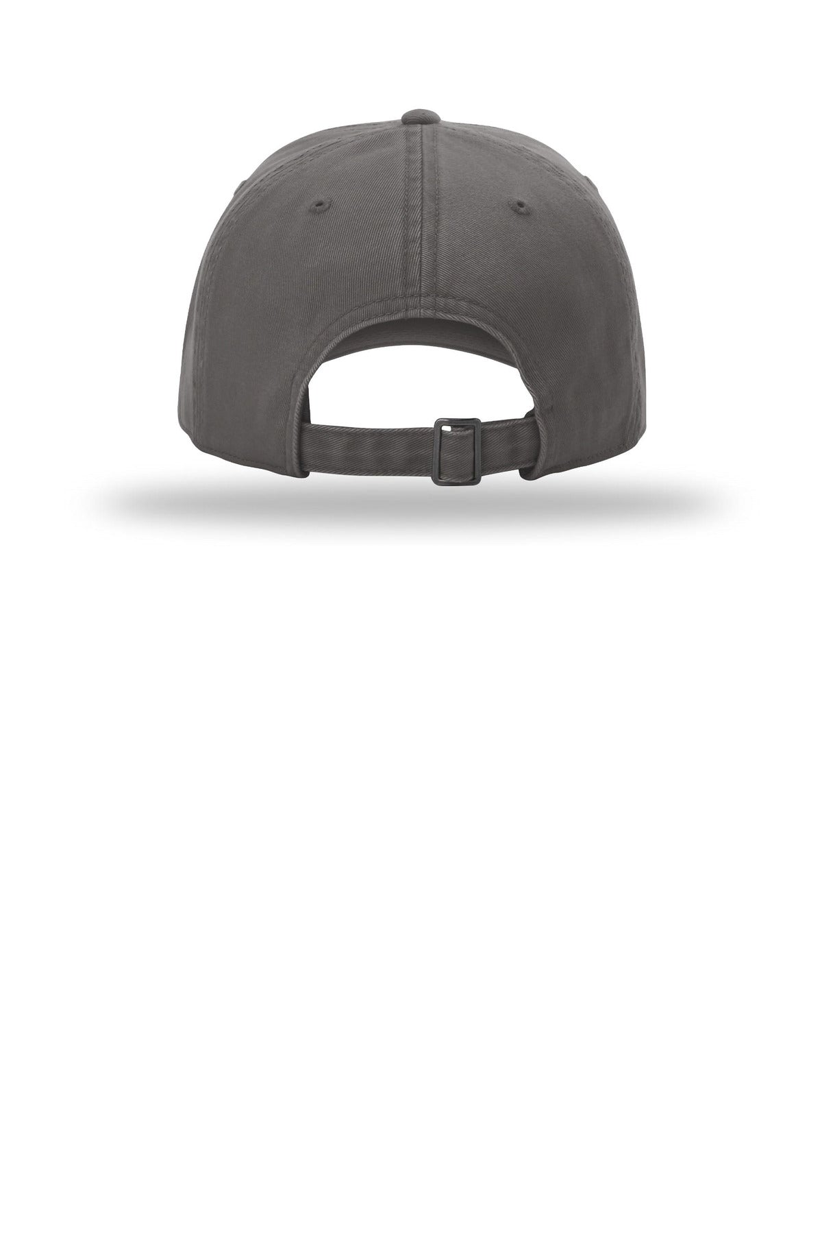 Richardson Peached Cotton Twill - Charcoal - flat back