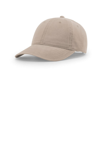 Richardson Peached Cotton Twill - Dark Khaki - front