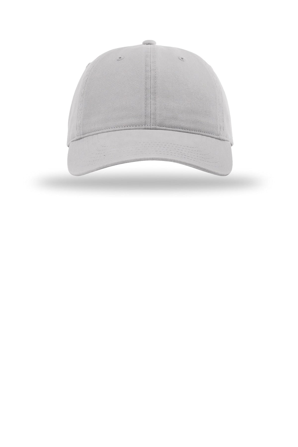 Richardson Peached Cotton Twill - Grey - flat front