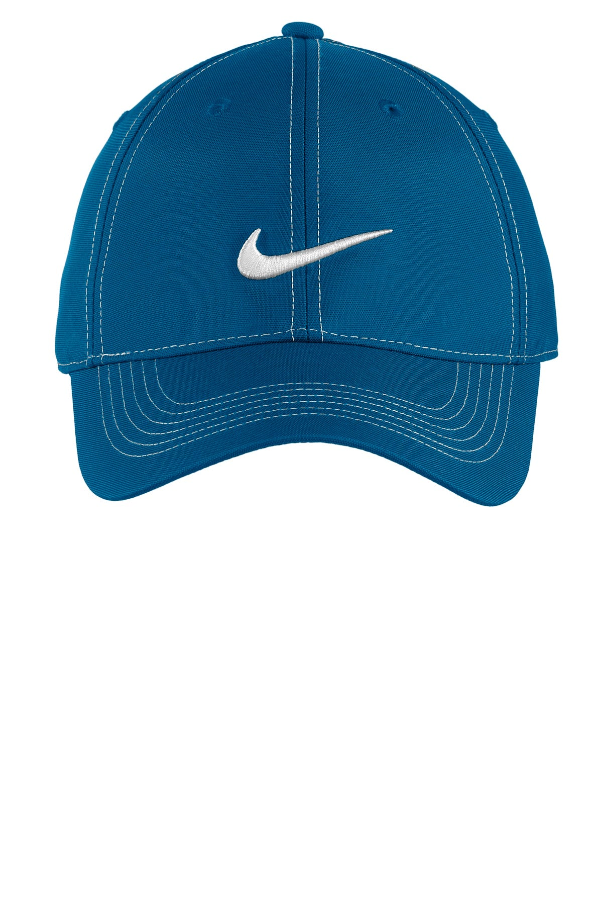 Nike Swoosh Front Cap - Varsity Royal - flat front