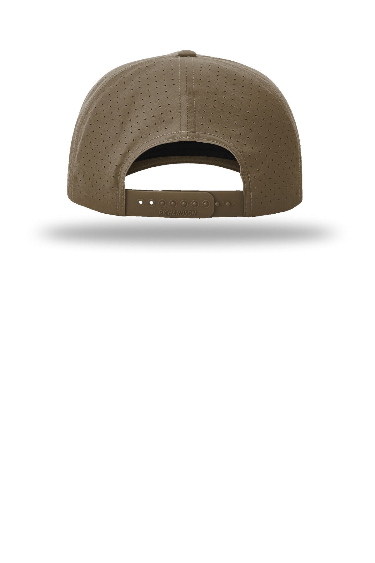 Richardson Laser Perf Performance Rope Cap - Dark Loden/ Tannin Grey - flat back
