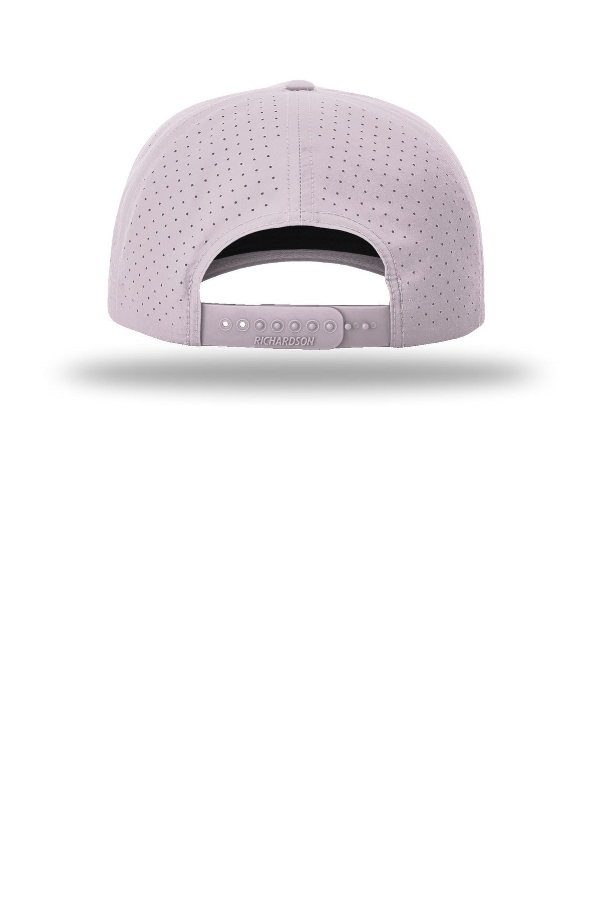 Richardson Laser Perf Performance Rope Cap - Lilac/ White Grey - flat back