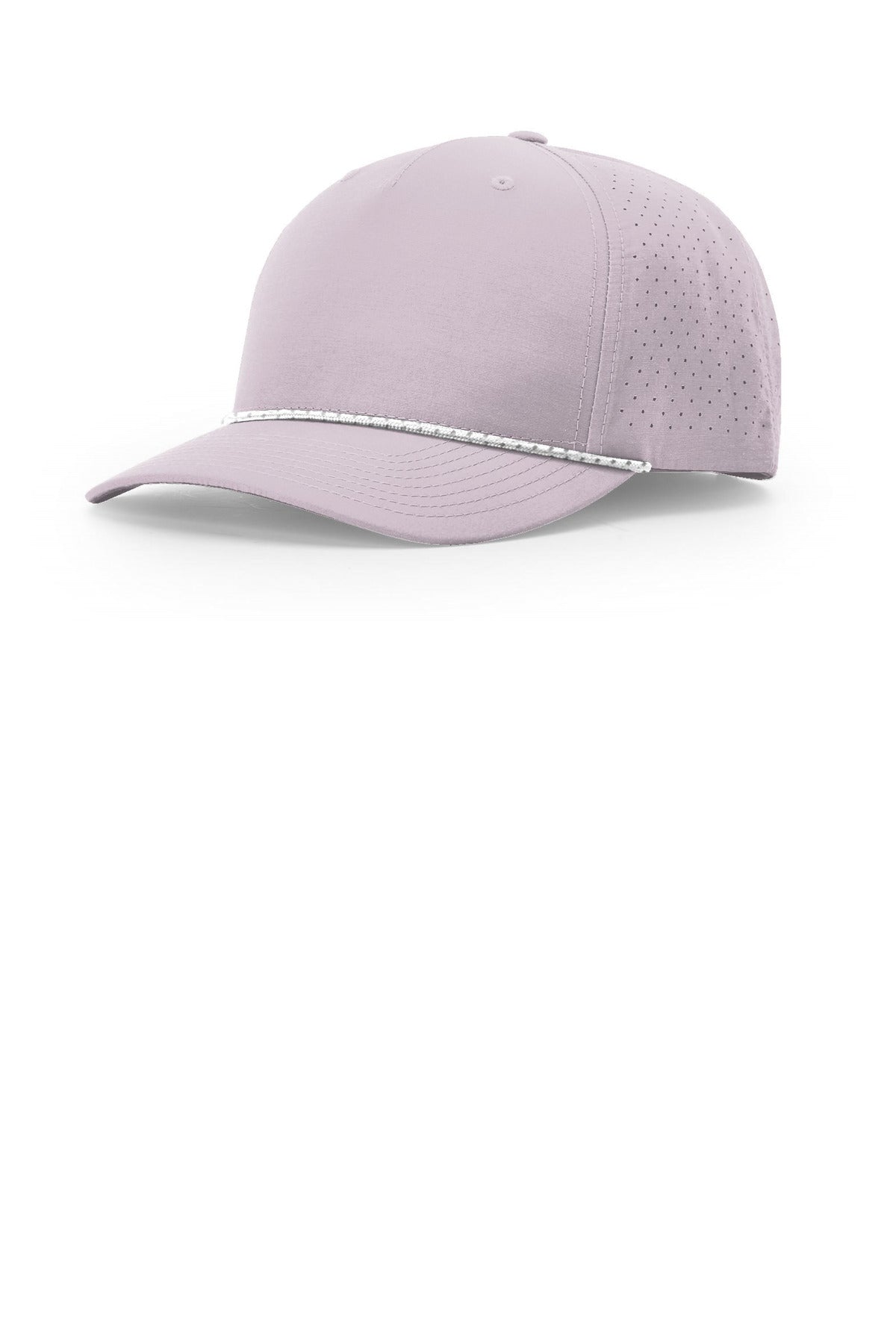 Richardson Laser Perf Performance Rope Cap - Lilac/ White Grey - front