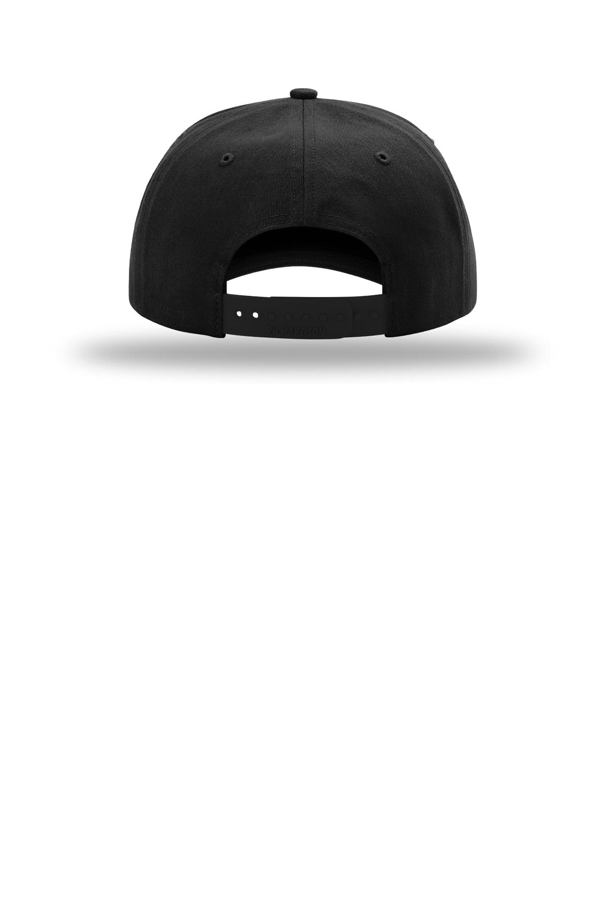 Richardson 5-Panel Relaxed Gramps - Black - flat back